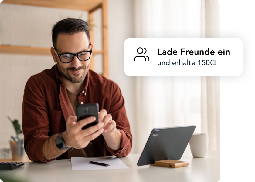 einen freund einladen