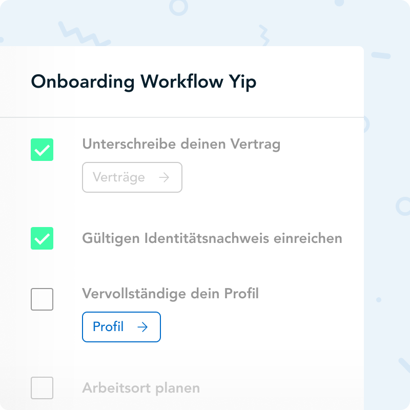 Workflow Checklist DE 2025