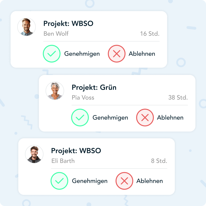 Zeiterfassung Projekte DE 2025