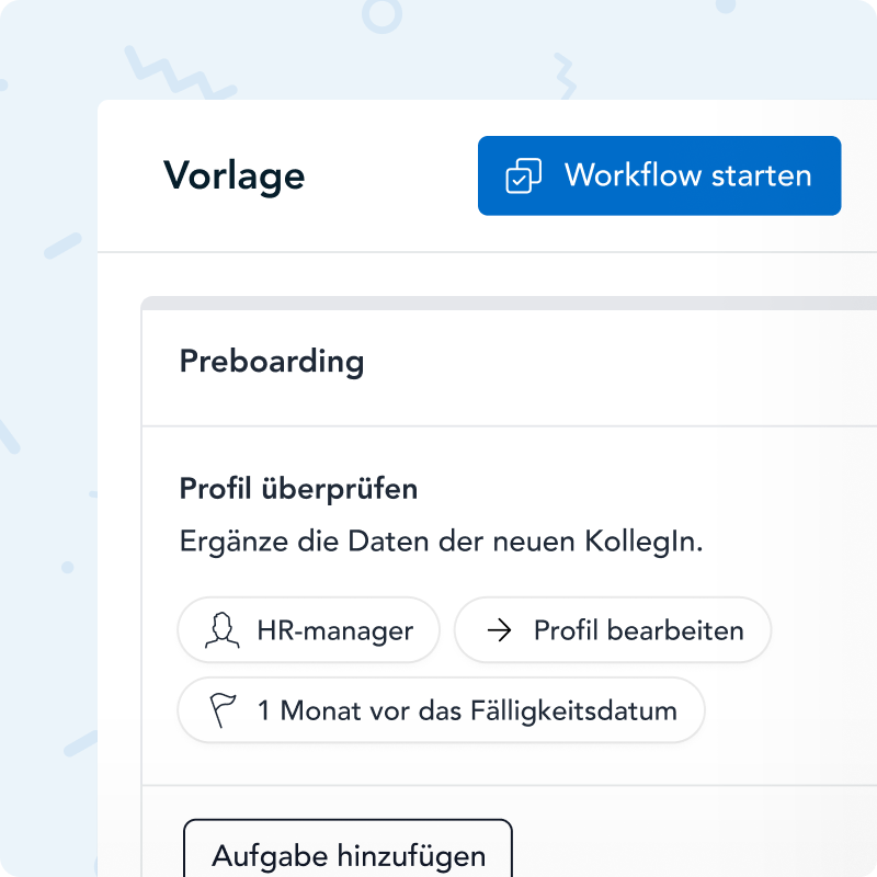 Workflow Templates DE 2025