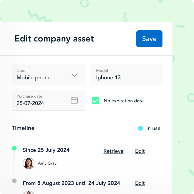 company assets