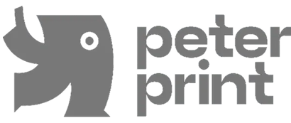 PeterPrint transparant logo