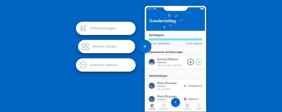 De nieuwe HoorayHR app: jouw HR altijd binnen handbereik