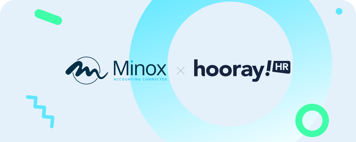 Integratie Minox en HoorayHR: online boekhouding en HR zaken op één plek geregeld