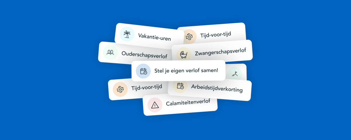 Sneakpreview Verlof 2.0:  maak met HoorayHR je eigen verlofpotjes