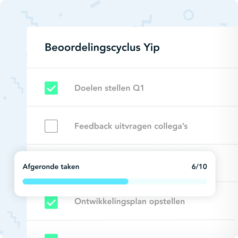 beoordelingscyclus workflows