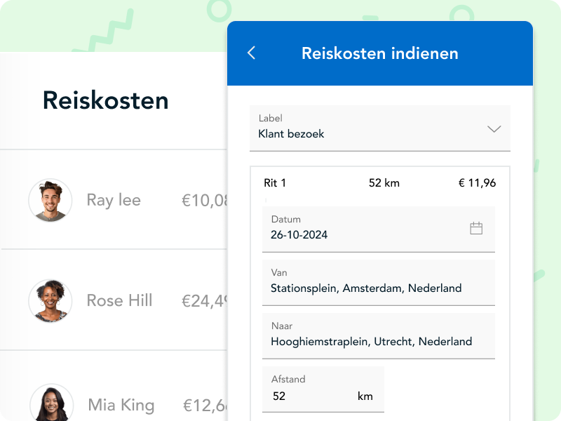 reiskosten app