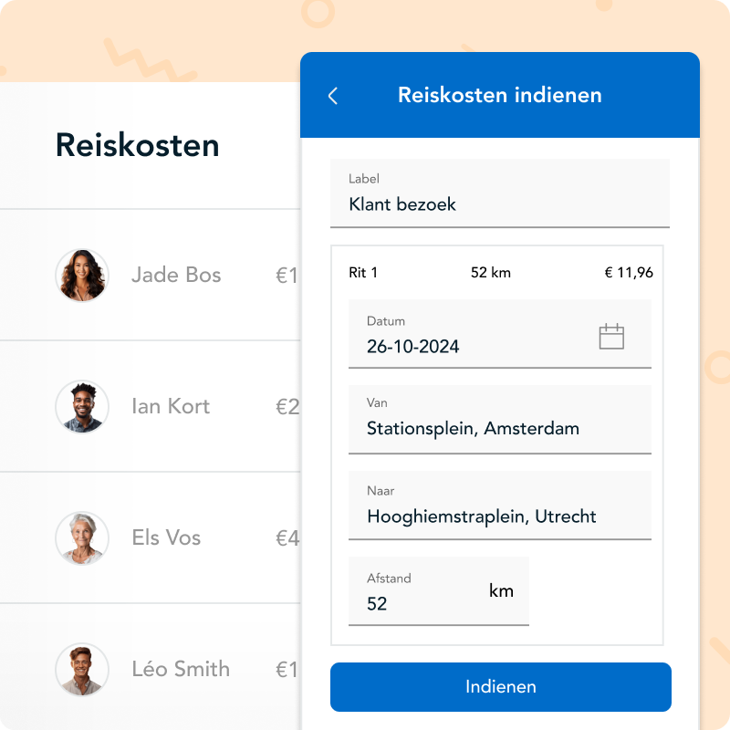 reiskosten app