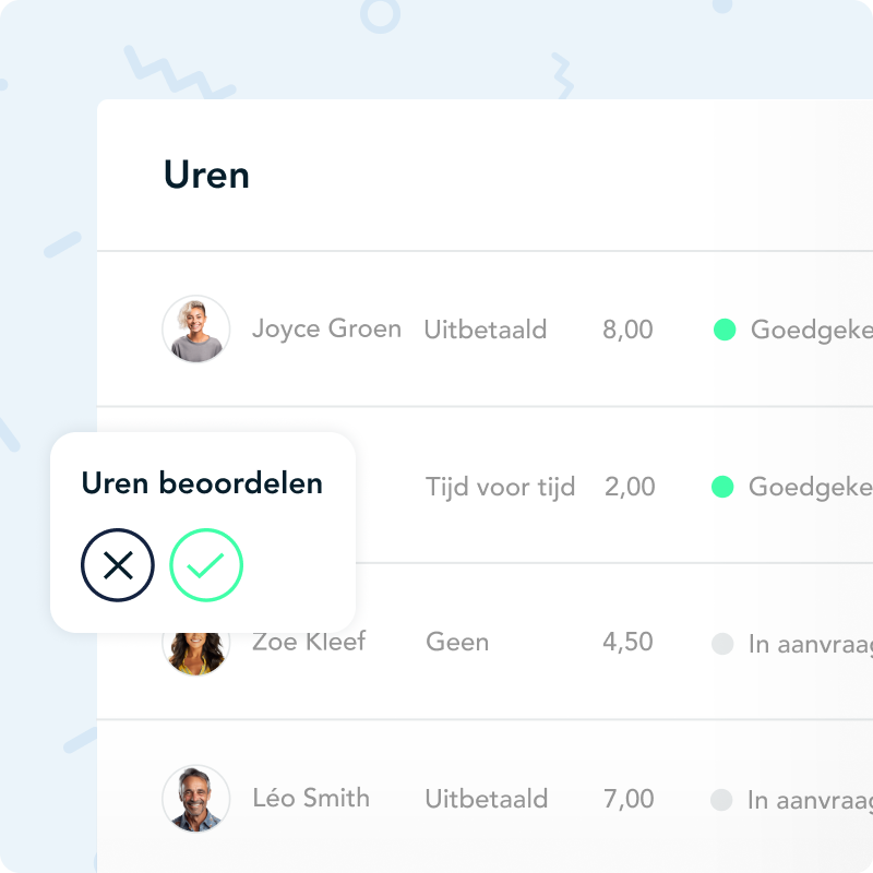Urenregistratie HoorayHR be