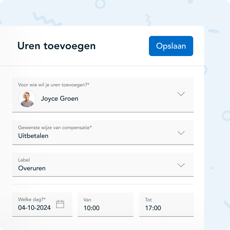 Uren registreren HoorayHR be