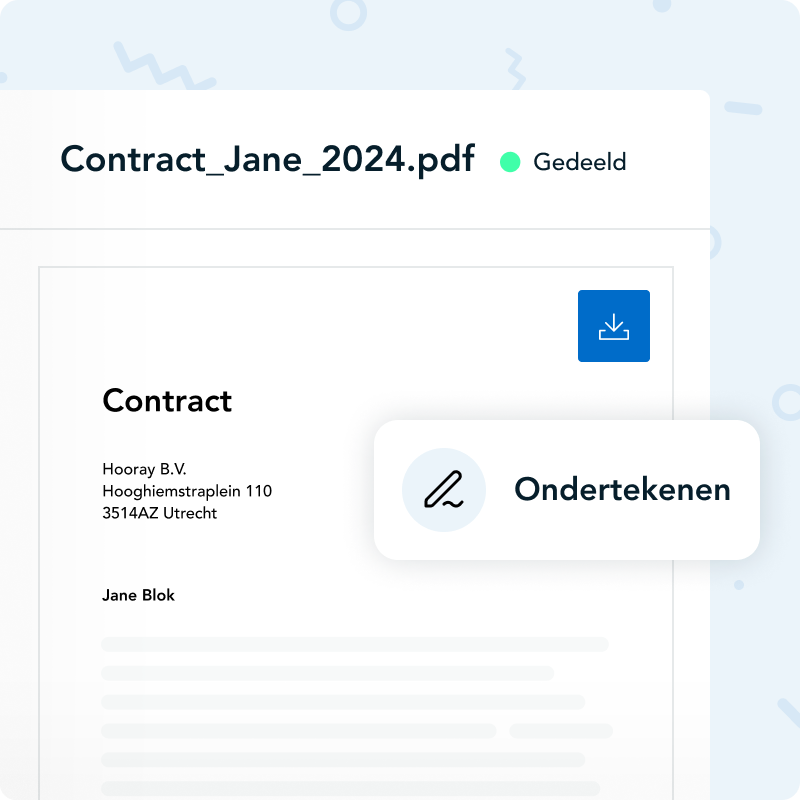 documenten ondertekenen