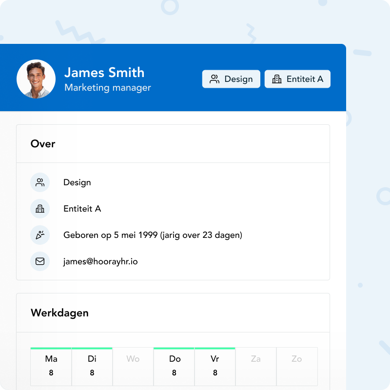 personalisatie hoorayhr