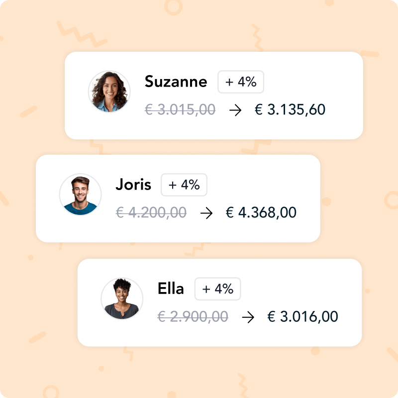 Beheer de arbeidsvoorwaarden van jouw organisatie